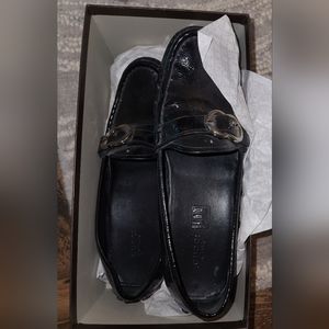 Gucci patent driving moccasins size 40